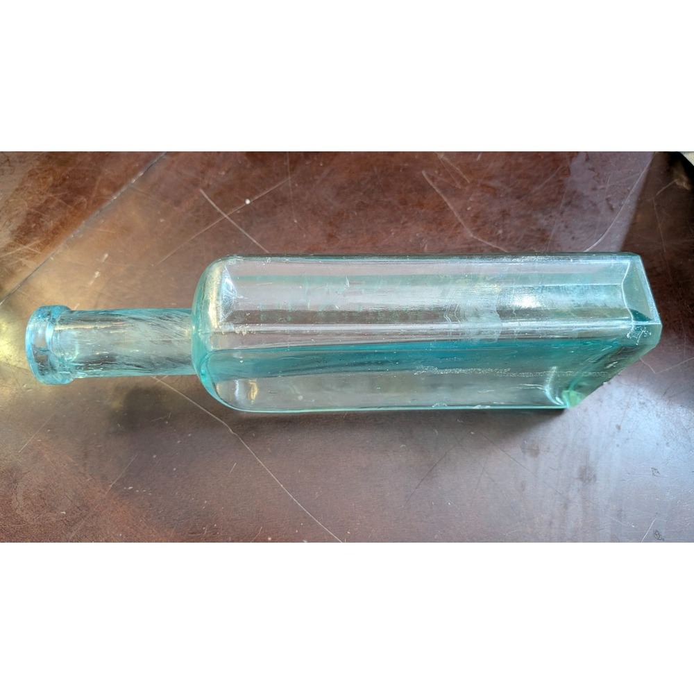Antique Quack Medicine Bottle APPLIED TOP Dr Miles Mile's Restorative NERVINE